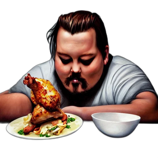food, photorealistic, concept art, pixel art transparent PNG cut-out