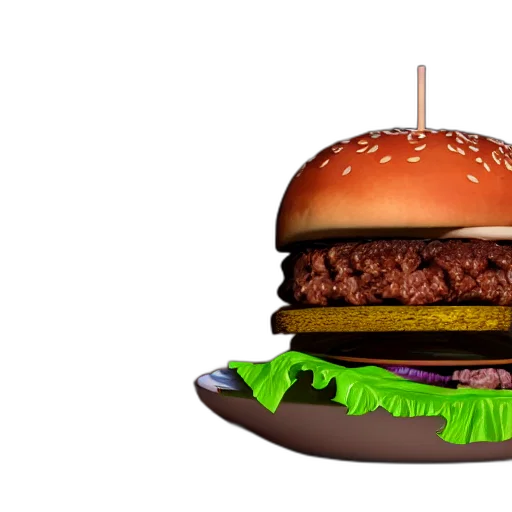 food, crown, animal, 3d render transparent PNG cut-out