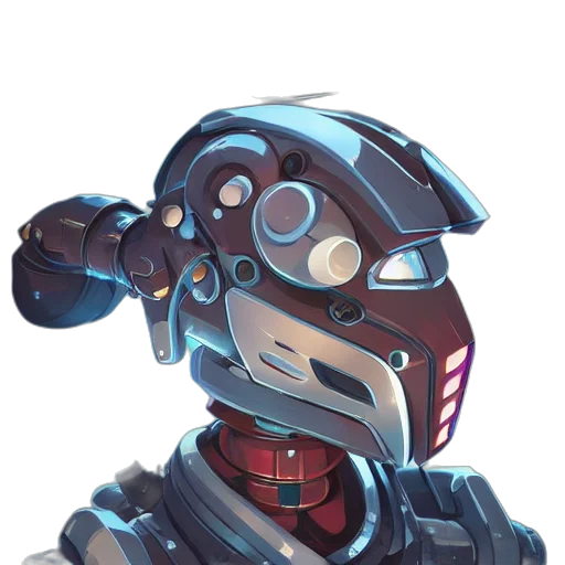robot, mask, face, staff transparent PNG cut-out