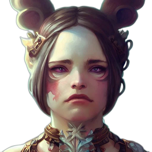 face, crown, mask, staff transparent PNG cut-out