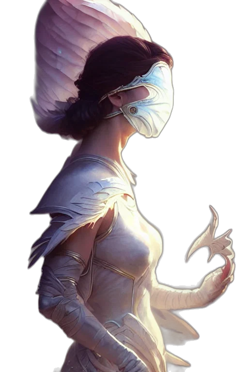 dress, mask, dragon, creature transparent PNG cut-out