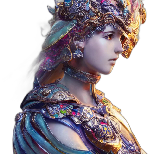 crown, jewelry, face, mask transparent PNG cut-out