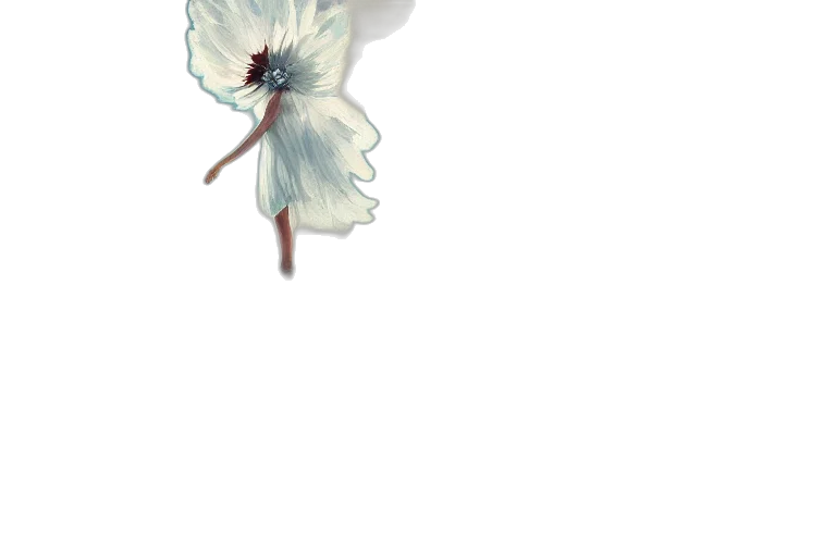 flower, crown, staff, dress, photorealistic, watercolor, 3d render, concept art transparent PNG cut-out
