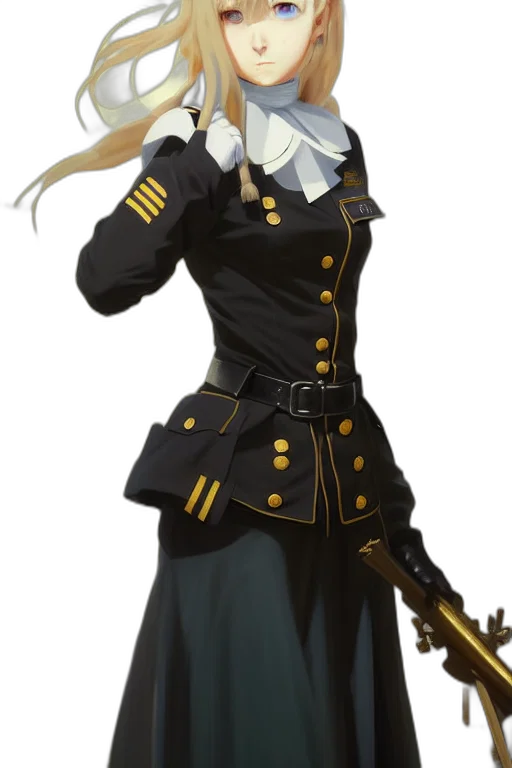 staff, jacket, weapon, crown transparent PNG cut-out
