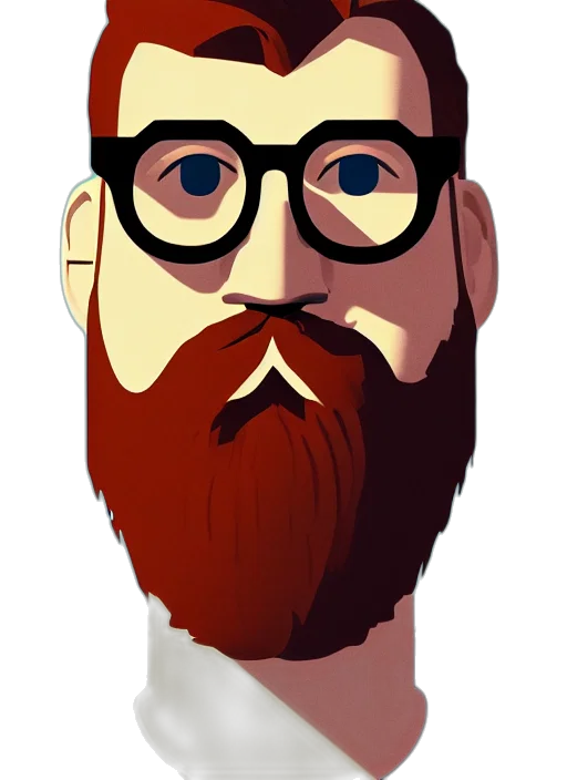 face, staff, mask, hair, cartoon, pixel art, concept art, photorealistic transparent PNG cut-out