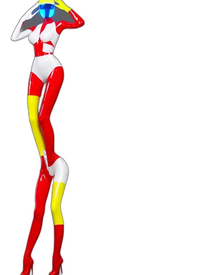 staff, robot, dress, concept art transparent PNG cut-out