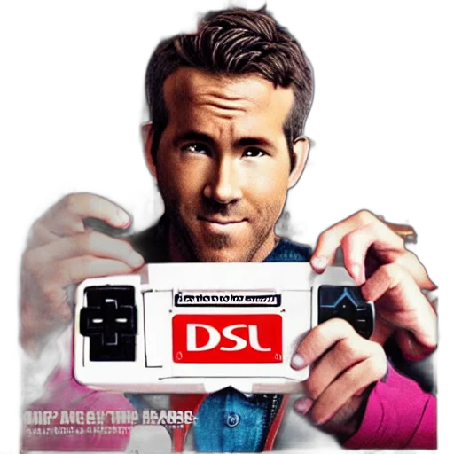 photorealistic, ryan, reynolds, trapped transparent PNG cut-out