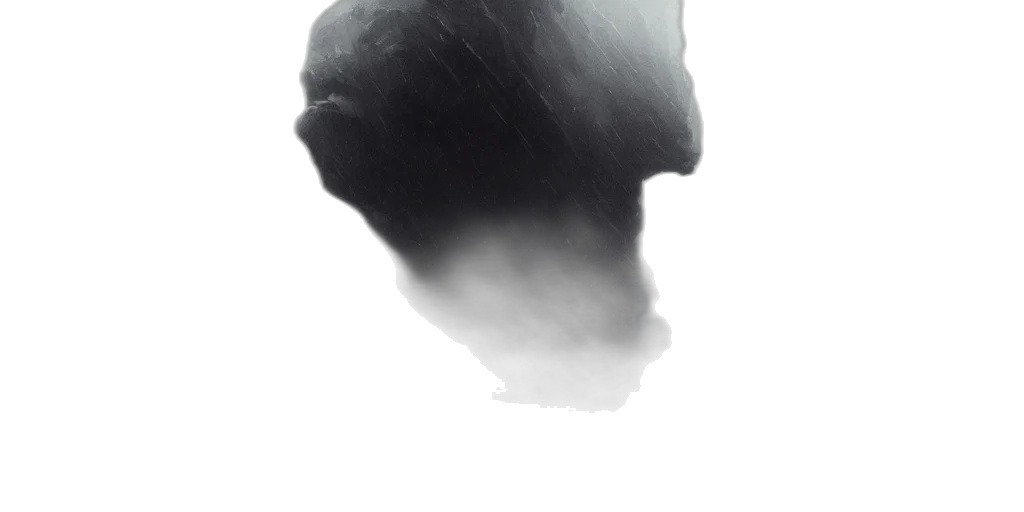 mask, face, creature, hair, photorealistic, concept art, watercolor, 3d render transparent PNG cut-out