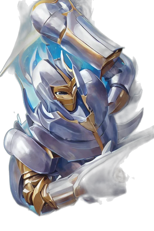 sword, mask, weapon, dragon, fantasy art, concept art, watercolor, anime transparent PNG cut-out