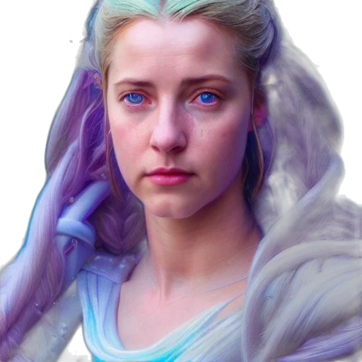 face, dragon, crown, fantasy art transparent PNG cut-out