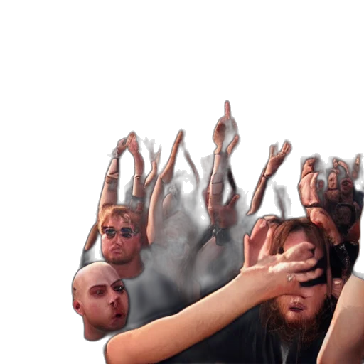 staff, mask, hair, weapon transparent PNG cut-out