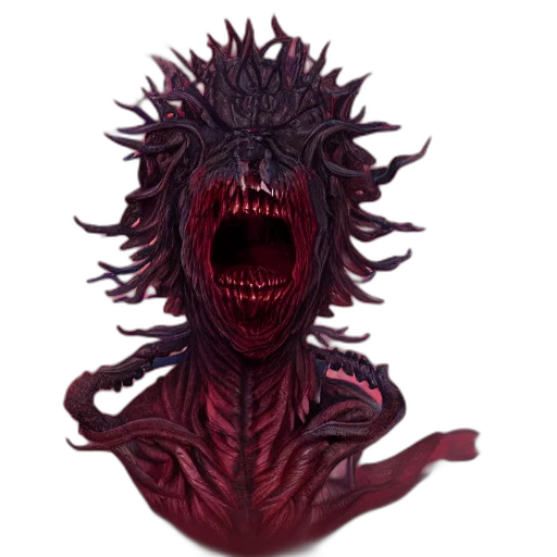 creature, mask, dragon, face transparent PNG cut-out