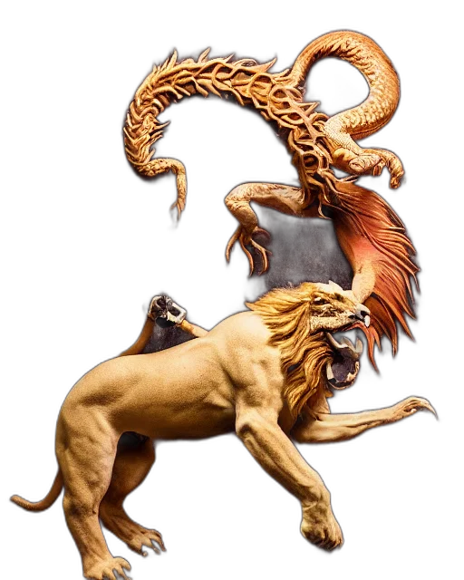 dragon, animal, creature, staff, concept art, fantasy art, 3d render, photorealistic transparent PNG cut-out