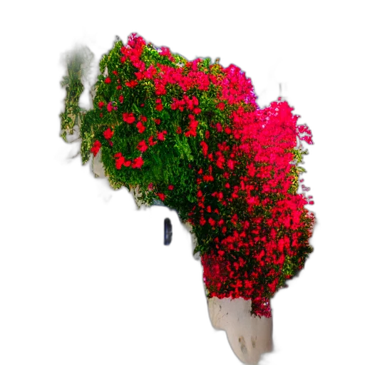 flower, crown, tree, staff, 3d render, photorealistic, oil painting, pixel art transparent PNG cut-out