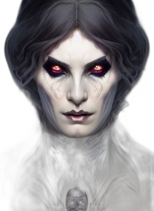 face, mask, creature, fantasy art, concept art, watercolor, comic book art, dark transparent PNG cut-out