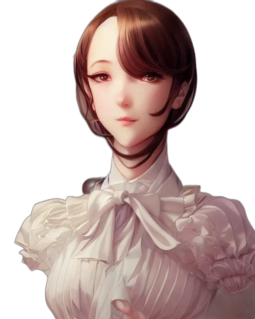 face, dress, robot, staff transparent PNG cut-out