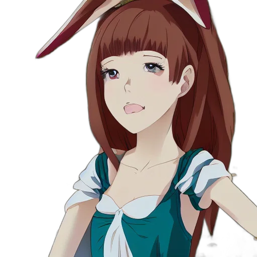 dress, staff, face, hat transparent PNG cut-out