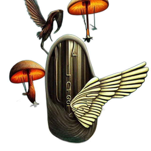 furniture, umbrella, concept art, 3d render, fantasy art, photorealistic, epic, professional transparent PNG cut-out