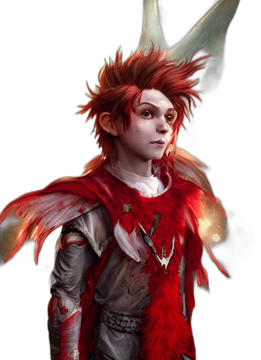 dragon, staff, jacket, fantasy art, concept art, comic book art, photorealistic, red transparent PNG cut-out