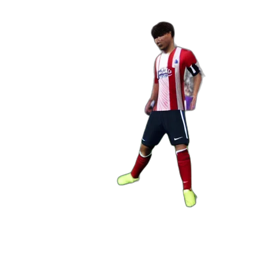 animal, 3d render, pixel art, concept art, photorealistic, 우왁굳, playing, fifa transparent PNG cut-out