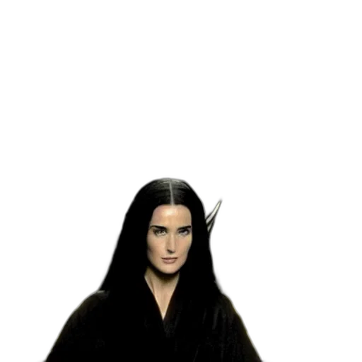 staff, hair, dress, sword transparent PNG cut-out
