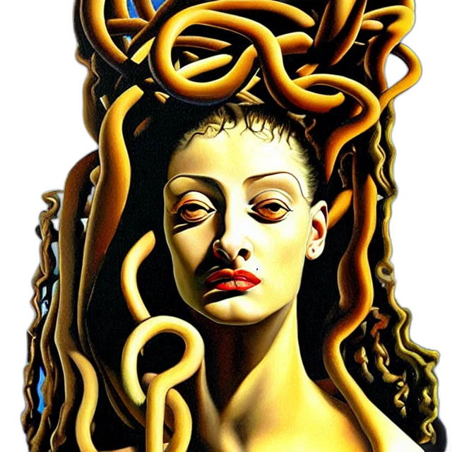hair, jewelry, mask, crown, photorealistic, concept art, fantasy art, oil painting transparent PNG cut-out