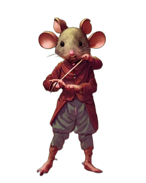 staff, animal, mask, weapon, concept art, fantasy art, 3d render, pixel art transparent PNG cut-out
