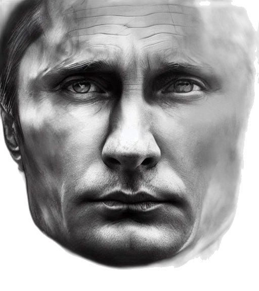 face, mask, weapon, photorealistic, pencil sketch, comic book art, concept art, vladimir transparent PNG cut-out