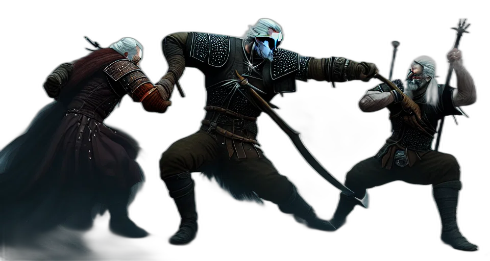 mask, sword, weapon, staff, concept art, fantasy art, 3d render, comic book art transparent PNG cut-out