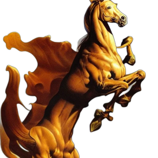 dragon, animal, staff, photorealistic transparent PNG cut-out