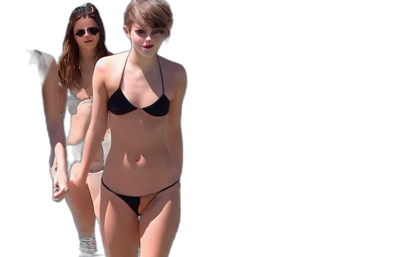 emma, watson, taylor, swift, selena, gomez, swim, together transparent PNG cut-out