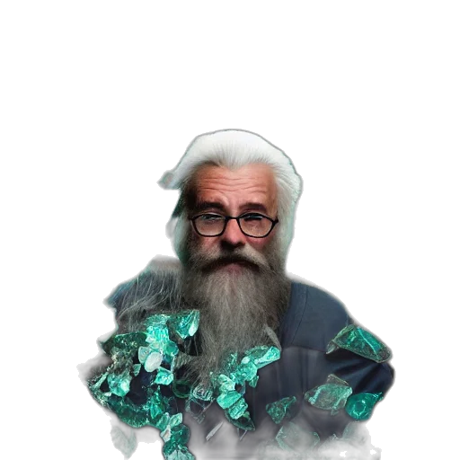 hair, jewelry, creature, animal, vaporwave, concept art, 3d render, blue transparent PNG cut-out