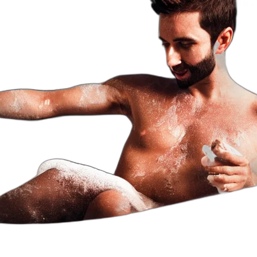 bottle, man, bathing, tub, full, nutella, dslr, octane transparent PNG cut-out