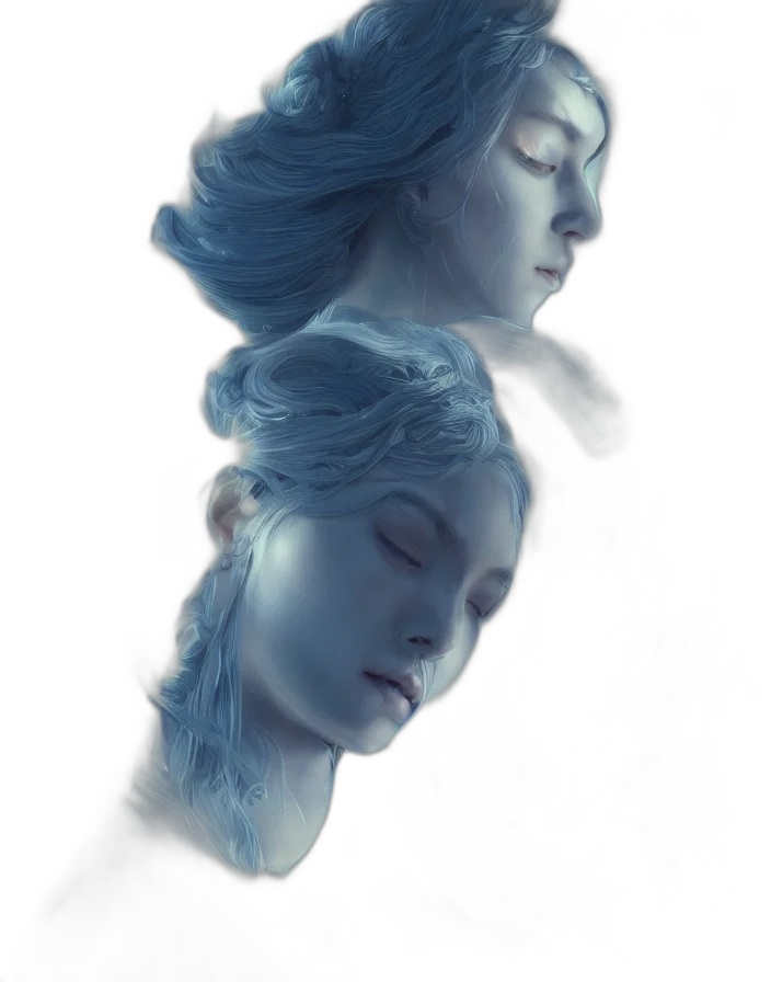 crown, face, mask, concept art transparent PNG cut-out