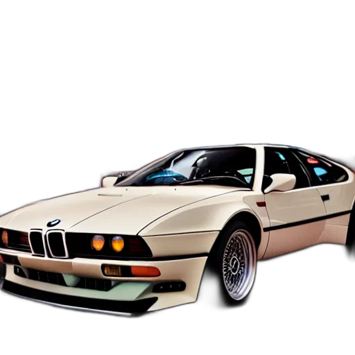 car, animal, weapon, photorealistic, vaporwave, 3d render, concept art, bmw transparent PNG cut-out