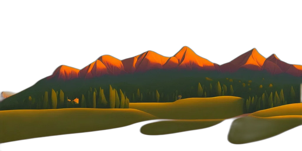 3d render, concept art, photorealistic, fantasy art transparent PNG cut-out