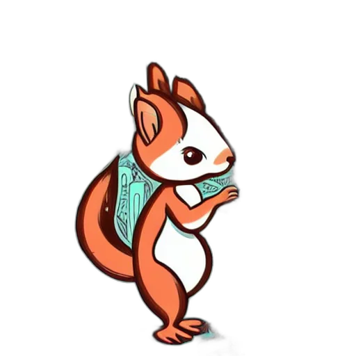 dragon, staff, creature, animal, concept art, cartoon, fantasy art, pixel art transparent PNG cut-out