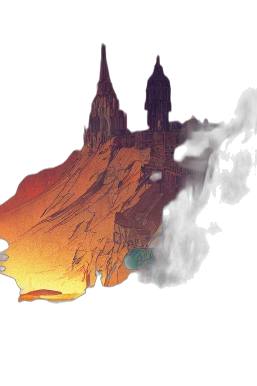 dragon, crown, concept art, fantasy art transparent PNG cut-out