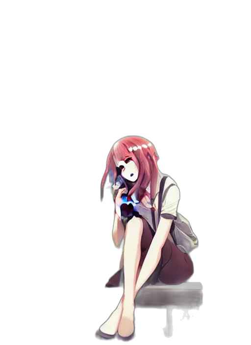 robot, dress, creature, weapon transparent PNG cut-out