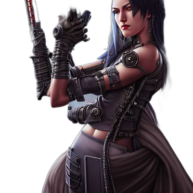 staff, weapon, sword, fantasy art, concept art, comic book art, cyberpunk, dark transparent PNG cut-out