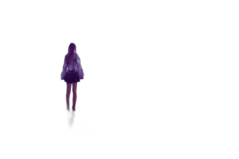 dress, umbrella, hair, jacket, concept art, pixel art, 3d render, anime transparent PNG cut-out
