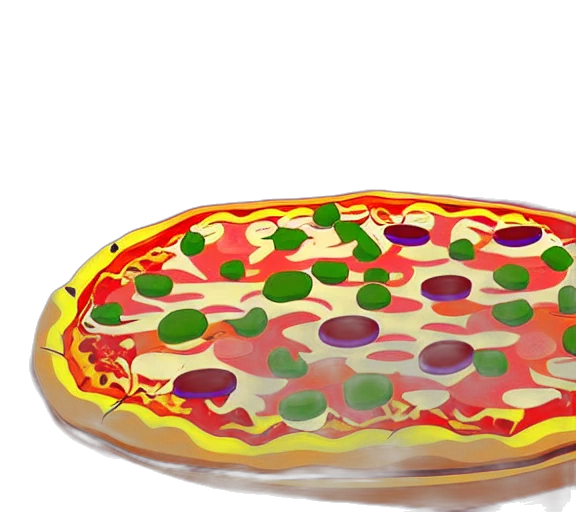 food, 3d render, concept art, photorealistic transparent PNG cut-out