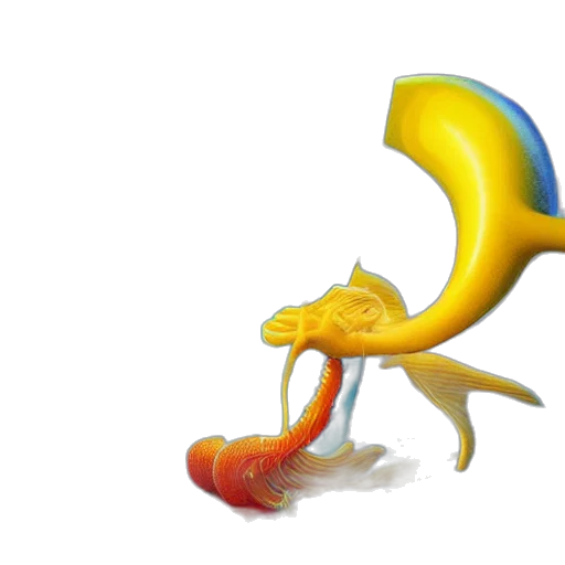 dragon, staff, animal, creature transparent PNG cut-out