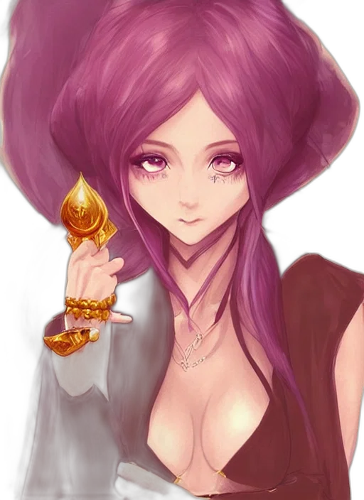 jewelry, crown, staff, fantasy art transparent PNG cut-out