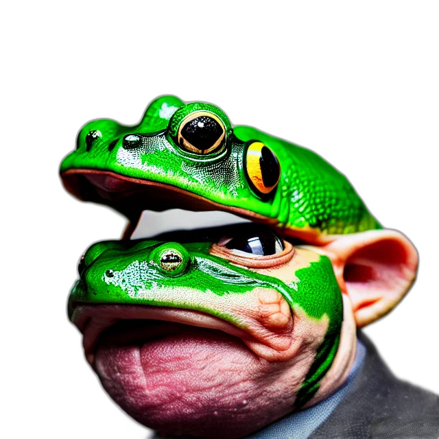 creature, animal, mask, face, photorealistic, 3d render, concept art, watercolor transparent PNG cut-out