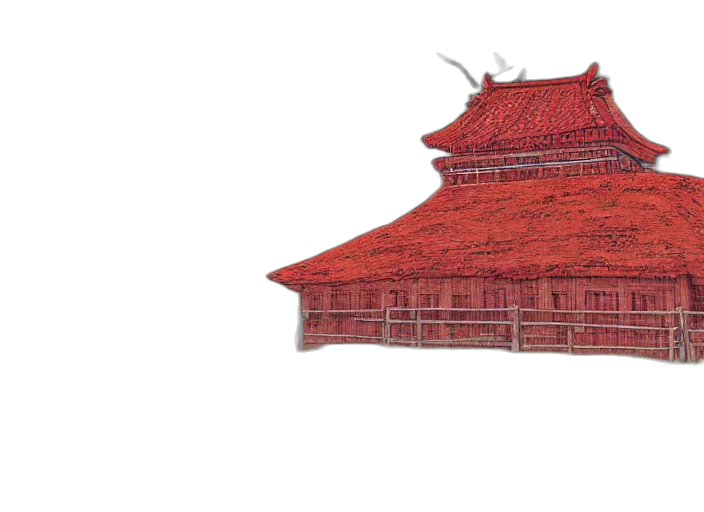 building, crown, staff, dragon transparent PNG cut-out