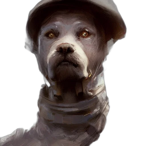 staff, hat, animal, face transparent PNG cut-out