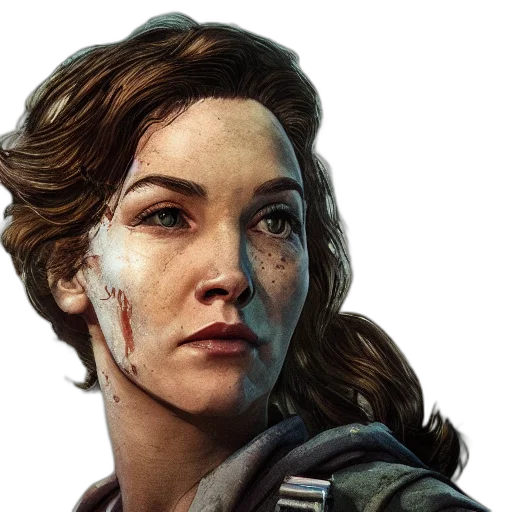 face, concept art, photorealistic, comic book art, fantasy art, fallout, charismatic, beautiful transparent PNG cut-out