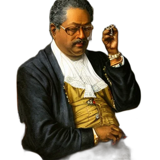 staff, highly, detailed, potrait transparent PNG cut-out