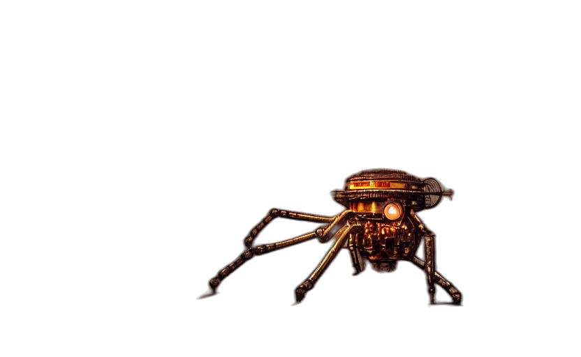 robot, animal, creature, jewelry transparent PNG cut-out